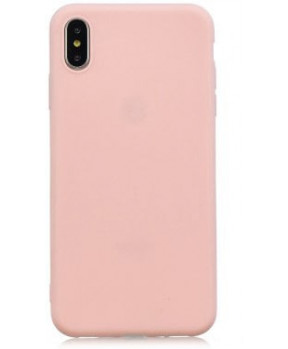 Candy tanek silikonski ovitek (0,3) za iPhone Xs Max - pink