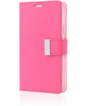 GOOSPERY preklopna torbica Rich Diary Samsung Galaxy S5 G900 - pink roza