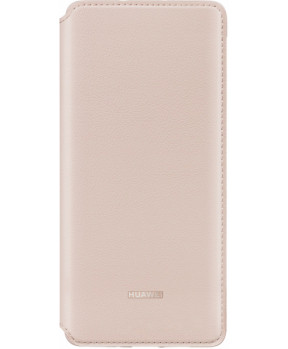 Huawei original preklopna torbica Wallet za Huawei P30 Pro - roza