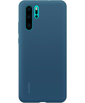 Huawei original silikonski ovitek za Huawei P30 Pro - moder