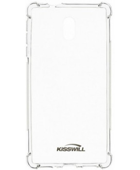Kisswill silikonski ovitek SHOCK za Nokia 3 - prozoren