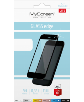 My Screen protector Lite ZAŠČITNO KALJENO STEKLO Samsung Galaxy A6 2018 A600  - Full screen Edge 2,5D Glass črn