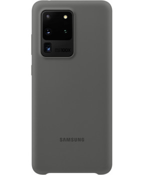 SAMSUNG original silikonski ovitek EF-PG988TJE za SAMSUNG Galaxy S20 Ultra G988 - siv