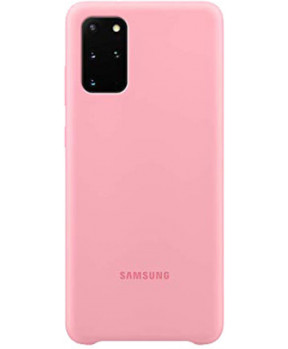 SAMSUNG original silikonski ovitek EF-PG985TPE za SAMSUNG Galaxy S20 Plus G985 - roza