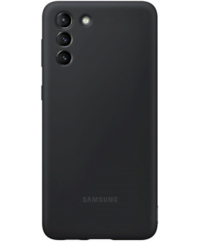 SAMSUNG original silikonski ovitek EF-PG996TBE za SAMSUNG Galaxy S21 Plus G996 - črn