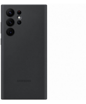 Samsung original silikonski ovitek EF-PS908TBE za Samsung Galaxy S22 Ultra 5G - črn
