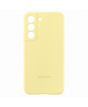 Samsung original silikonski ovitek EF-PS901TYE za Samsung Galaxy S22 5G - rumen