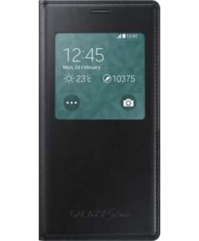 SAMSUNG original S-View EF-CG800BB preklopna torbica SAMSUNG Galaxy S5 mini črna