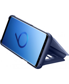 SAMSUNG original torbica Clear View EF-ZG960CLE za SAMSUNG Galaxy S9 modra