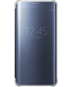SAMSUNG original torbica Clear View EF-ZG928CB za SAMSUNG Galaxy S6 Edge + (plus) G928 črn