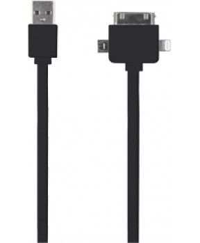 STK podatkovni kabel 3v1 - micro USB, iphone 6, iphone 4