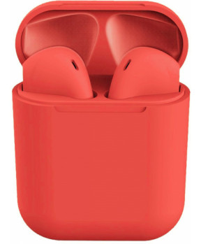 TWS bluetooth slušalka (slušalke) inPods 12 rdeče